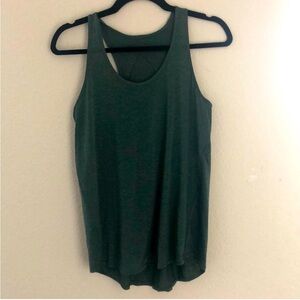 lululemon athletica Deep Green Tank Top